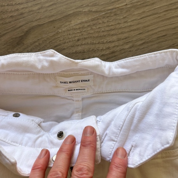 Etoile Isabel Marant white Jeans - Picture 3 of 5